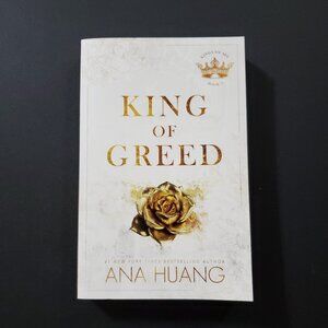 Ana Huang – King of Greed – Book 3 of the Kings of Sin Series – Paperback Novel